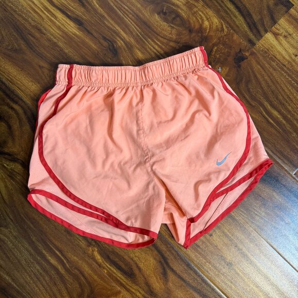 NWOT Nike Dri-Fit Women's Orange and Red Shorts - Picture 1 of 4